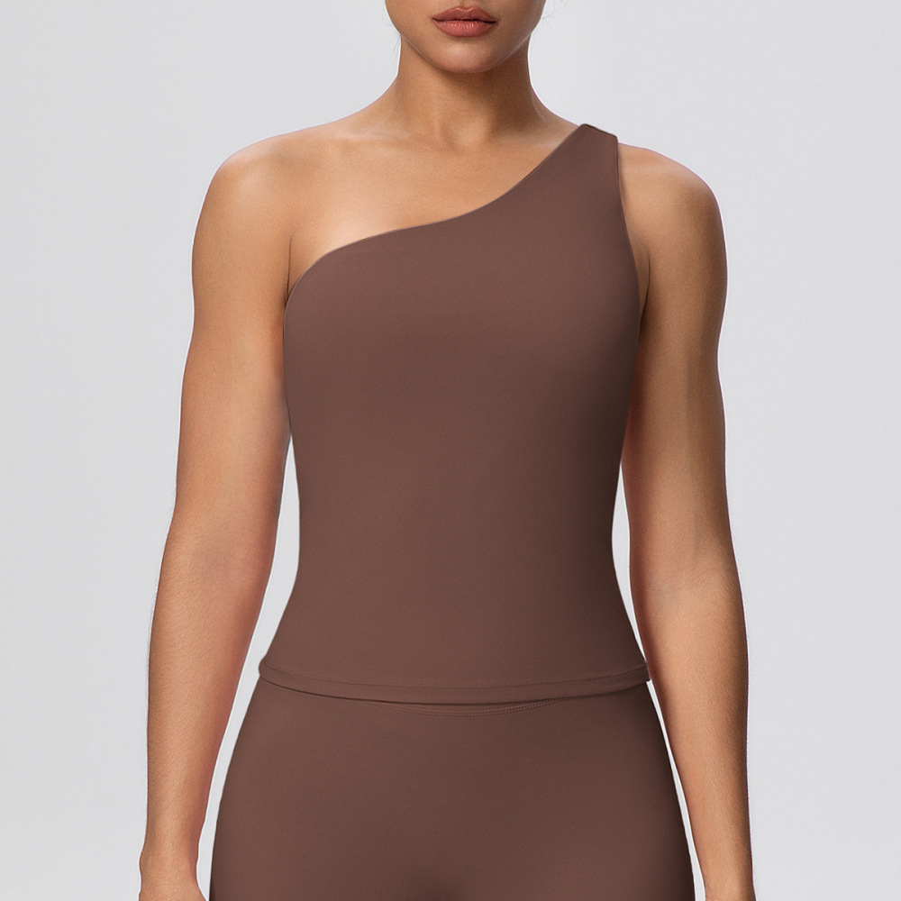 Haut De Sport Moulant Uni Ultra-Extensible, Effet Seconde Peau, 1 Pièce Image3