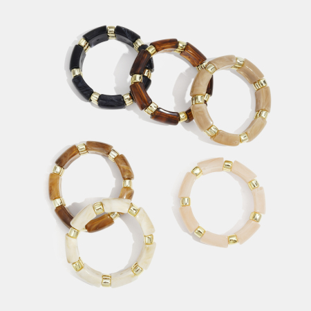 Bracelet en perles acryliques (1 pièce) 2