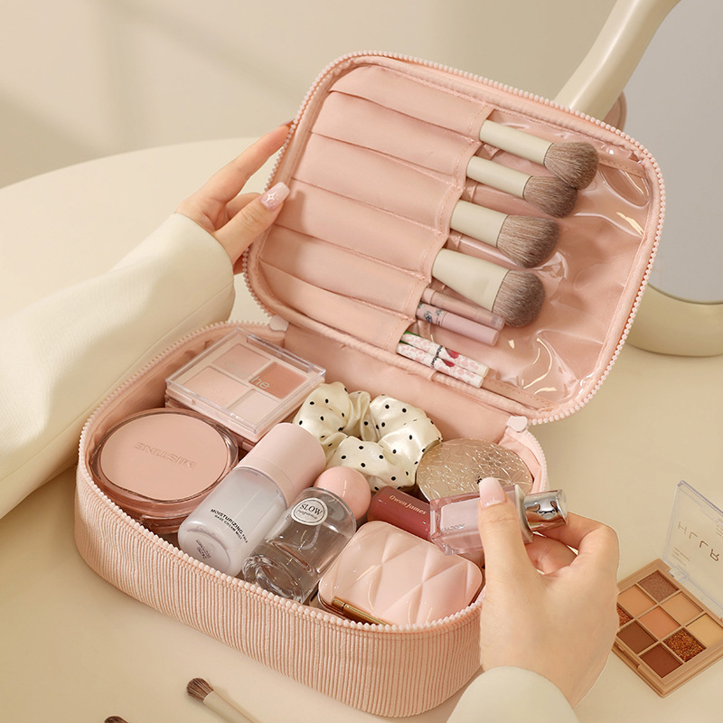 1 Trousse De Maquillage De Couleur Unie Image3