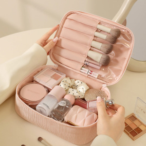 1 Trousse De Maquillage De Couleur Unie h5 Image3