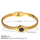 Bracelet en or avec chiffres romains