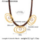 P2166-Collier en or 41+5cm 