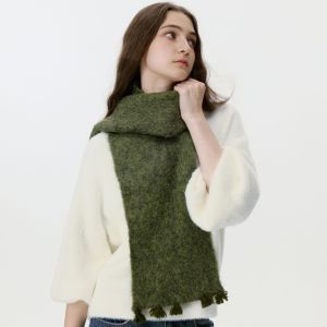 1 Écharpe D'Hiver En Laine À Pompons Vogue Pour Femme h5 Image3