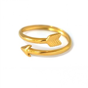 Bague Femme Simple Et Élégante En Acier Inoxydable Imperméable, De Forme Irrégulière, À Porter Au Quotidien. h5 