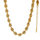 Collier multi-spirales fait main - Or 