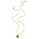 Collier pendentif vert Image5