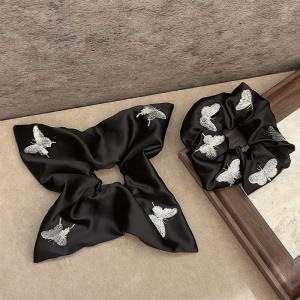 1 Chouchou Papillon Romantique En Polyester Pour Femme h5 Image3