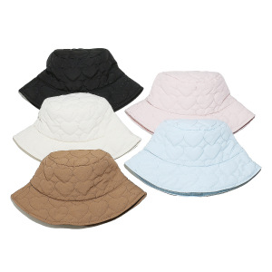Chapeau De Pêcheur Matelassé En Coton En Forme De Cœur (1 Pièce) h5 Image3