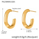F623 - Boucles d'oreilles en or Image2