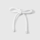 1 accessoire nœud blanc Image2