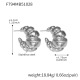 F794 - Boucles d'oreilles en acier Image2
