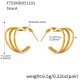 Boucles d'oreilles en or F753-A 