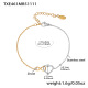 TXE461 - Bracelet bicolore 16+5 cm Image5