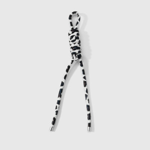 1 Breloque Pour Sac Femme En Cuir Tissé À Imprimé Léopard, Couleur Unie Et Résistante h5 