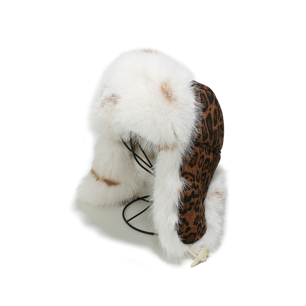 Bonnet De Ski En Daim Peluche Style Punk (Une Pièce) Image2