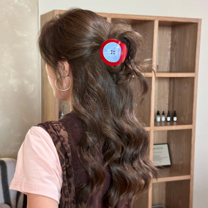 1 Pince À Cheveux Créative En Acrylique Avec Boutons Et Motifs De Fruits Sucrés h5 Image4