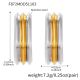 F872 - Boucles d'oreilles bicolores Image16