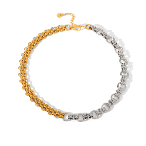 Collier À Chaîne Étanche En Acier Inoxydable De Couleurs Assorties (1 Pièce) h5