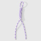 Une corde tressée violette Image4