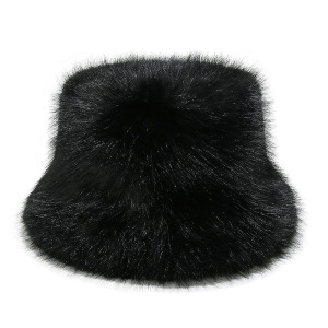 Chapeau De Pêcheur Rétro En Peluche À Dégradé De Couleurs (1 Pièce) h5