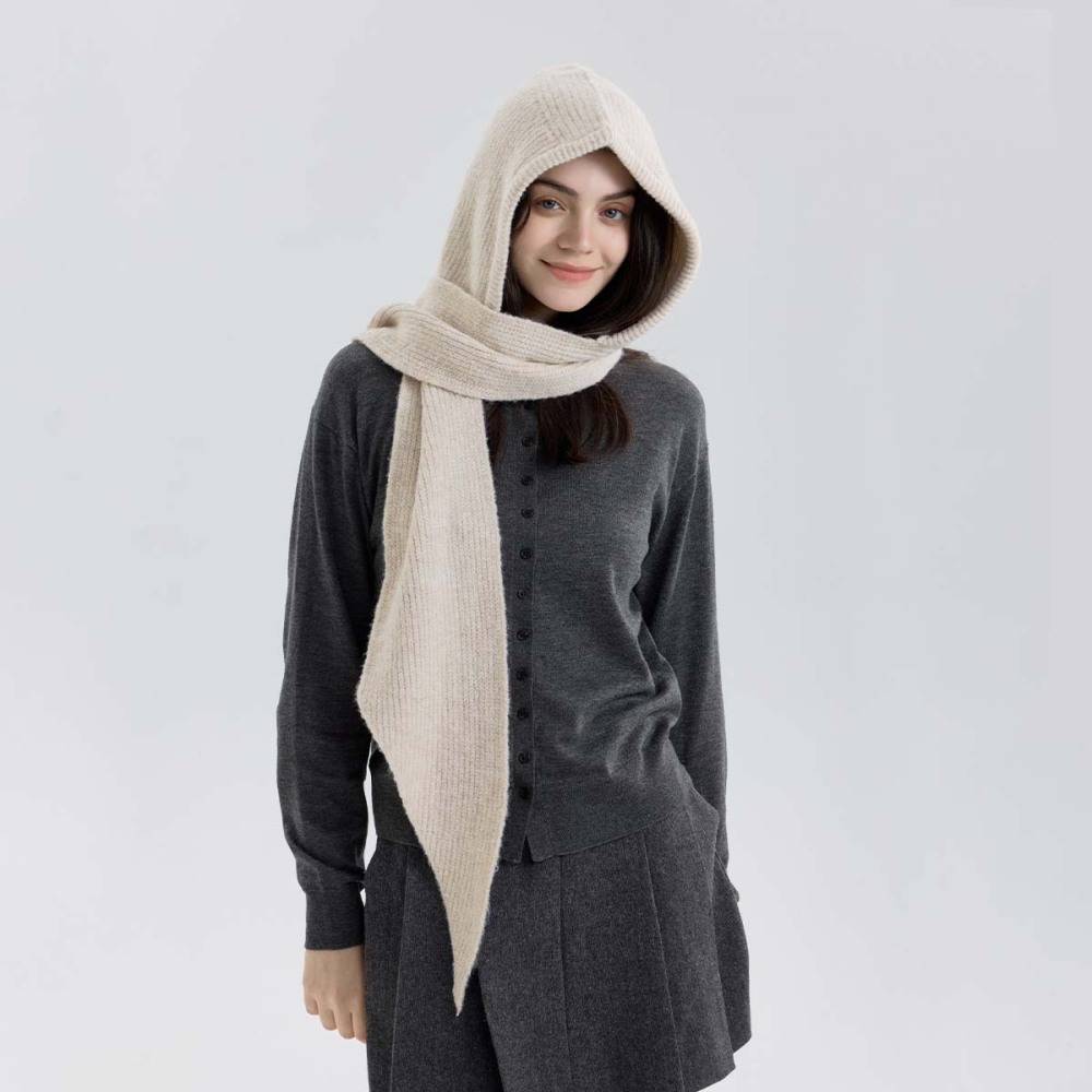 Chapeau En Laine Uni, Collection Simple Series, Pour Femme (1 Pièce) 