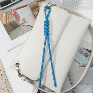 1 Breloque De Sac Pour Femme En Polyester De Couleur Assortie, Torsadée h5 Image4
