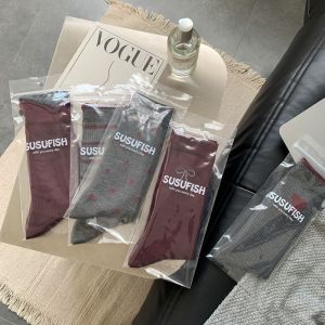 1 Paire De Chaussettes Mi-Mollet Cut Red Heart Pour Femmes h5 Image3
