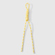 Une corde tressée jaune Image5