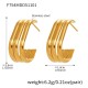 F754 - Boucles d'oreilles en or Image7
