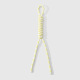 Une corde tressée jaune clair Image9