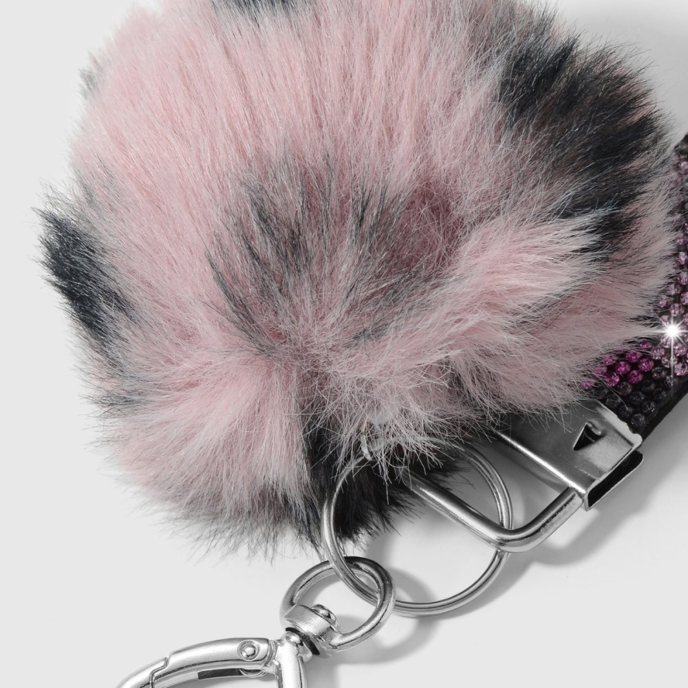 1 Breloque De Sac En Peluche Léopard Rétro Image6