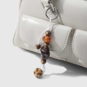 1 Breloque Délicate En Résine À Motif Léopard Et Étoile Pour Sac À Main Femme h5 Image5