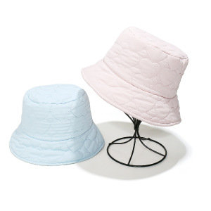 Chapeau De Pêcheur Matelassé En Coton En Forme De Cœur (1 Pièce) h5 Image4