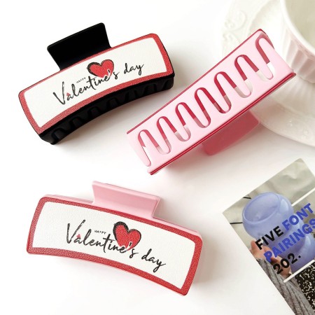 Pinces à cheveux pour femmes Sweet Heart de la série Romantic 2