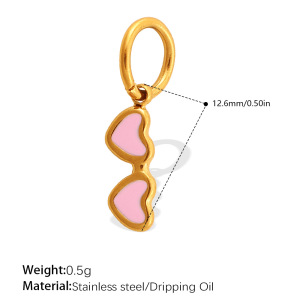 Pendentif Diy En Acier Inoxydable Doré, Étanche, En Forme De Botte (1 Pièce) h5