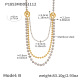 Collier P1853-B Color Block 68 cm Image3