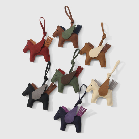 Porte-clés de sac en forme de cheval mignon (1 pièce)