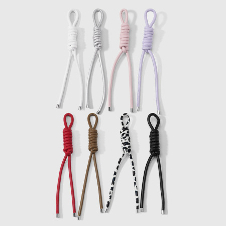 1 breloque pour sac femme en cuir tissé à imprimé léopard, couleur unie et résistante