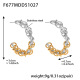 F677 - Boucles d'oreilles en acier Image2