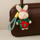 Sac bandoulière en forme de cloche avec motif lapin 