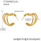Boucles d'oreilles en or F753-B Image3