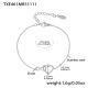 TXE461 - Bracelet en acier 16+5 cm Image6