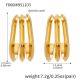 F866 - Boucles d'oreilles en or Image12