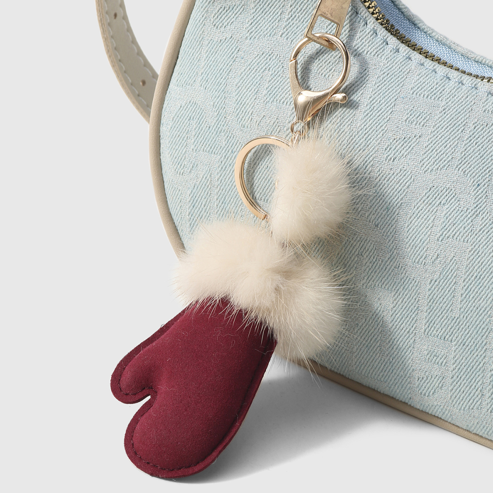 Porte-Clés Mini Gants En Peluche (1 Pièce) Image4