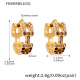 F659 - Boucles d'oreilles en zircon noir Image2