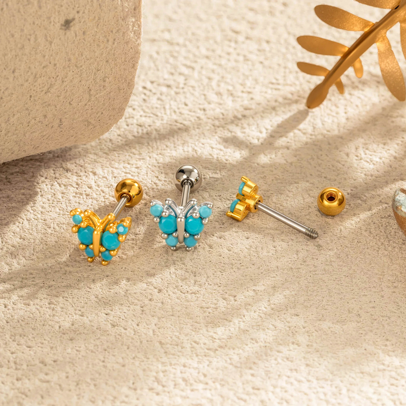 Boucles D'Oreilles Pendantes Pour Femme, Motif Couronne De Lune Gracieuse, Couleur Cuivre Doré, Pierres Artificielles (1 Pièce). h5Image4