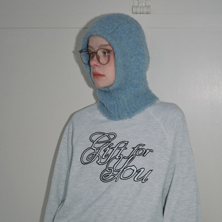 Chapeau punk en laine mélangée à dégradé de couleurs (1 pièce)