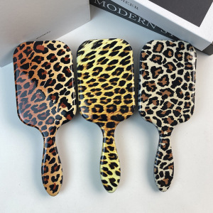 Brosse À Cheveux Coussin En Acétate Imprimé Léopard (1 Pièce) h5 Image2