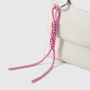1 Breloque Pour Sac Femme En Polyester Tissé, Couleurs Assorties, Simple h5 Image5