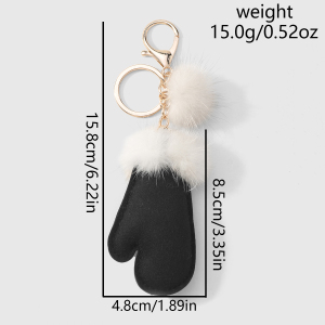 Porte-Clés Mini Gants En Peluche (1 Pièce) h5 Image2